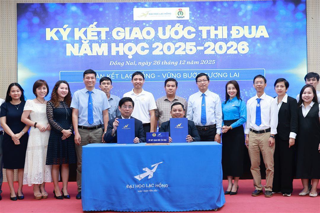 LHU lan tỏa tinh thần thi đua, gắn kết đội ngũ Nhà giáo và Người Lao động